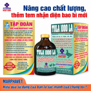 Tula 1000 LA - Kháng sinh gà, vit, ngan, gia súc
