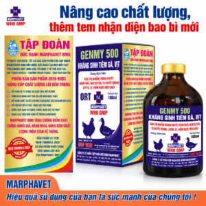 Genmy 500 - Kháng sinh tiêm gà, vịt